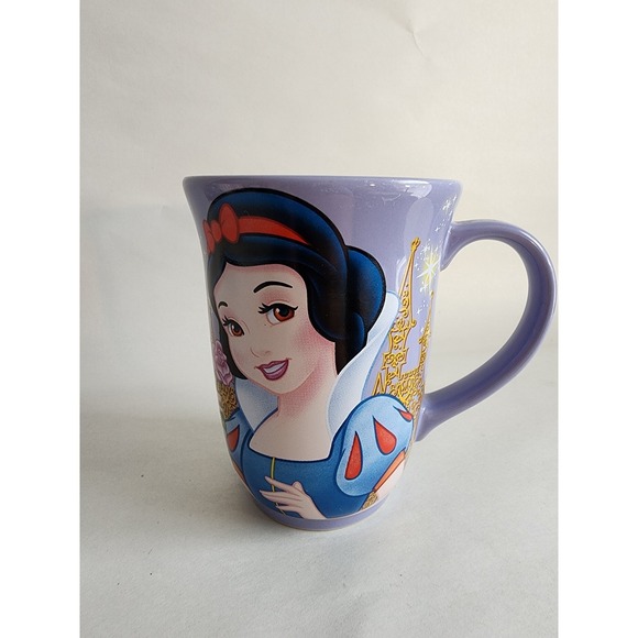 Disney Store Other - Disney Store Snow White Princess Coffee Mug Lavender Purple Ceramic Tea Cup
